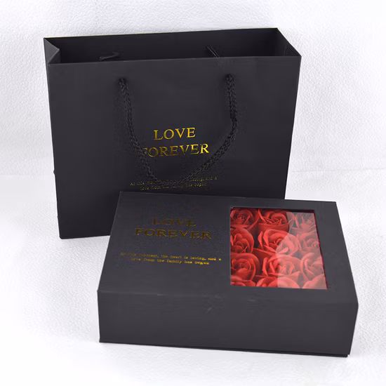 Rectangular Window Bag Flower Packaging Bag