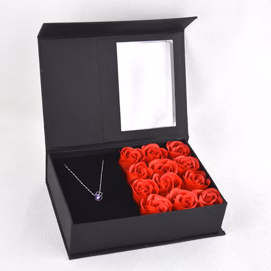 Rectangular Window Bag Flower Packaging Bag