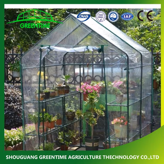 Mini-estufa tenda de PVC 3 camadas para cultivo interno